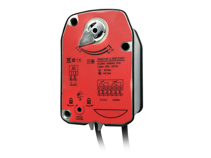 BK16061SF 系列弹簧系列防火排烟风阀执行器