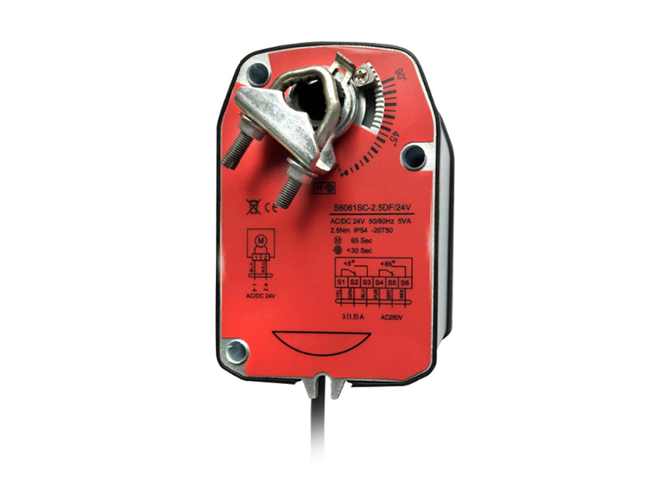 BK16061SC 系列弹簧复位风阀执行器